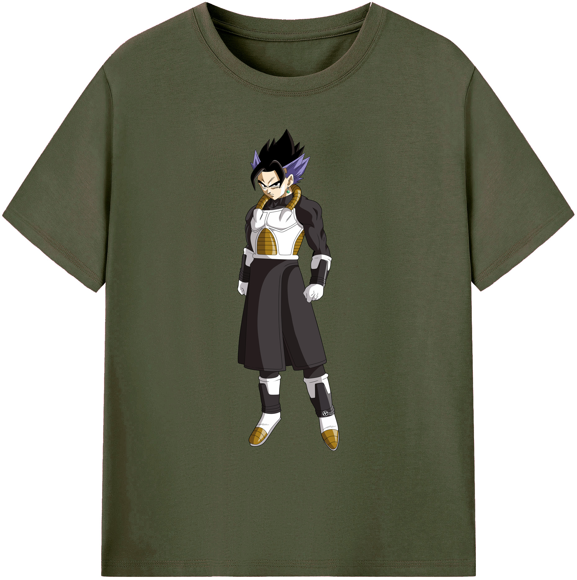 （画像用） ドラゴンボール ベジット DRAGON BALL Vegetto 綿100％ メンズ半袖Tシャツ｜肌触りやわらか＆通気性